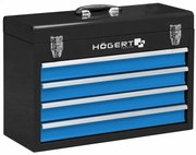 Szerszám Högert Tároló, szerszámosláda, 4 fiókkal, 520x360x218mm