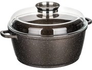 Banquet Non-stick casserole with aroma lid PremiumDark Brown 6.5 l