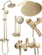 Zuhanyszett Rea Luis Gold Brush