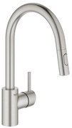 GROHE 31483DC2 - CONCETTO mosogató csaptelep, rozsdamentes acél