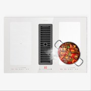 Klarstein Full House 77 Down Air System, indukciós tűzhely + páraelszívó, 477 m³/h, A energiahatékonysági osztály