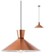 Redo 01-1461 - Csillár zsinóron KIMONO 1xE27/42W/230V átm. 39,5 cm réz