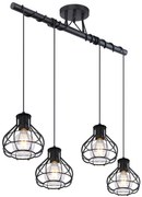 Globo CLASTRA 15388-4D függeszték, 4x60W E27