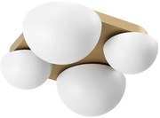 Redo 01-4332 - LED mennyezeti lámpa LUMIEN 4xLED/26W/230V 2700/3000K CRI90 arany