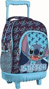 Disney Lilo és Stitch, A csillagkutya Abstract prémium gurulós iskolatáska, táska 44 cm