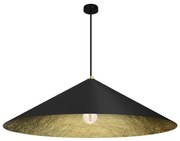 Csillár zsinóron FUJI 1xE27/60W/230V átm. 90 cm fekete/arany