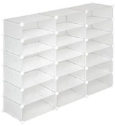 DIVERO Cipős szekrény 108 x 140 x 37 cm