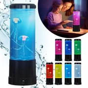 Medúza lámpa Láva Rgb Led Medúza Lebegő Lámpa Színes Relax Dekor