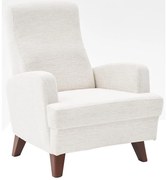 KOVU krémszínű fotel