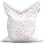 Classic babzsák gyermek virágok - gyerek, krém