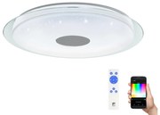 Eglo Eglo 98769 - LED RGB fényerő-szabályozó mennyezeti lámpa LANCIANO-C LED / 53W / 230V + RC EG98769