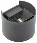 Lámpa Fali lámpa MISSOURI-O, 7W, 540lm, AC220-240V, 50/60 Hz, PF>0,5 ,Ra≥80, IP54, IK08, 4000K, kör, szürke