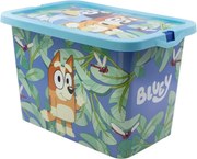 Bluey Leaves műanyag tároló doboz 7 L