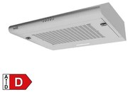 Home KPE 6038S konyhai páraelszívó HURRICANE, három sebességfokozat, 2 motoros, légszállítás: 380 m3/h, 200 W, 60cm, rozsdamentes acél