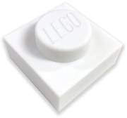 Fehér gyerek éjjelilámpa Iconic – LEGO®