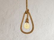 Foglalat E27 / 1,5m / kötél - természetes - BH671-2