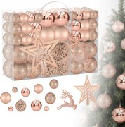 Karácsonyfadísz Szett 102 Db Karácsonyi Dísz Csillag