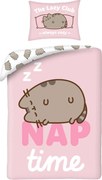 Pusheen Nap Time ágyneműhuzat 140×200cm, 70×90 cm microfibre