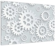 Kép - fogaskerekek (90x60 cm)