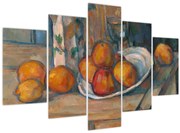 Kép - Paul Cézanne, Still Life with Milk Jug and Fruit, reprodukciók (150x105 cm)