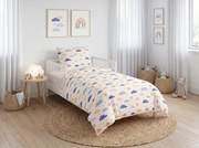Renforcé CLOUDIRO színes krepp kiságy ágynemű Ágyneműhuzat mérete: 45 x 65 cm | 90 x 140 cm