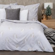 4Home Angels karácsonyi pamut ágyneműhuzat, 140 x 200 cm, 70 x 90 cm, 140 x 200 cm, 70 x 90 cm