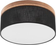 Brilagi - LED mennyezeti lámpa BELLADONNA 2xE27/15W/230V átm. 40 cm fekete/tölgy