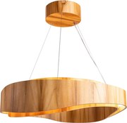 Quintiesse Horizon QN-HORIZON-RING-LED-80-TEAK Függőlámpa 1x58W/LED 3000K 2058lm IP20