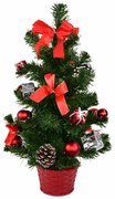 Salemi karácsonyi díszített fa, 50 cm