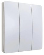 Kinetikus vezeték nélküli kapcsoló, 3 pólusú, IP67, fehér