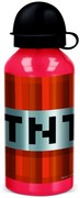 Minecraft TNT alumínium kulacs ivókupakkal 400 ml