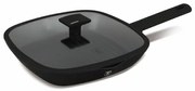 BerlingerHaus Grill serpenyő fedővel (28 cm) Matte Black Collection  BH/8184