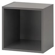 Boxie nyitott fali szekrény 40x40x27 cm antracit