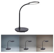 Leuchten Direkt 14416-18 - LED Dimmelhető asztali lámpa töltővel ASTRID LED/5W/230V