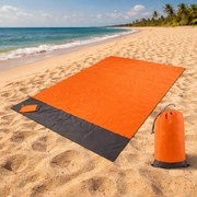 Zaparkorun Nagy pléd a strandra vagy a természetbe - narancssárga