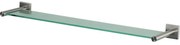 Spirella Nyo 60 cm fali üvegpolc, csiszoltrozsdamentes acél, 60 cm
