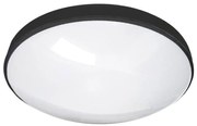 LED Fürdőszobai mennyezeti lámpa CIRCLE LED/24W/230V 4000K átm. 37 cm IP44 fekete