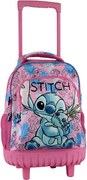 Disney Lilo és Stitch, A csillagkutya Doll prémium gurulós iskolatáska, táska 44 cm