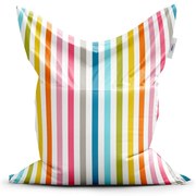 Classic babzsák színes csíkok - gyerek, színes