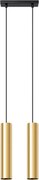 Sollux SL.1241 - Csillár zsinóron LAGOS 2xGU10/10W/230V arany