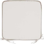 Szék párna DOREMA 38x38cm, krém színű