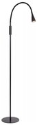 Lucide 18756/03/30 - LED Dimmelhető állólámpa ZOZY LED/4W/230V fekete