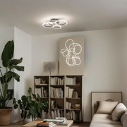 Brilagi - Fényerőszabályozható felületre szerelhető LED csillár ORBITS LED/50W/230V 3000-6500K + távirányító