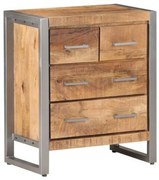 nyers mangófa tálalószekrény 60 x 35 x 70 cm