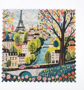 Párizs fa puzzle