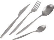 Ezüstszínű rozsdamentes acél evőeszköz készlet 24 db-os – Orion