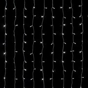 Karácsonyi függöny világítás 2*2m hideg fehér IP44