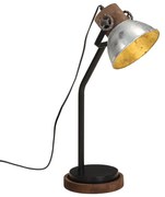 vintage ezüst asztali lámpa 25 W 18x18x60 cm E27