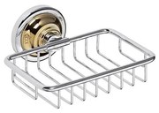 Szappantartó 14x6,5 cm ezüst/arany