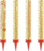 4 db-os tortadíszítő szett 12cm 4 db